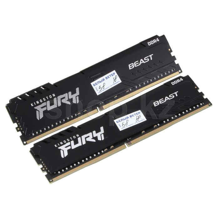 Оперативная память Kingston Fury Beast, 2x8Gb