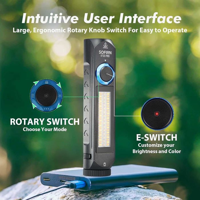 Фенер Sofirn IF23 Pro 5000 lm RGB USB-C