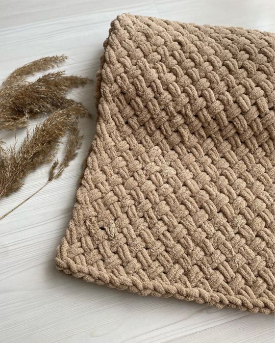 плед ручной работы