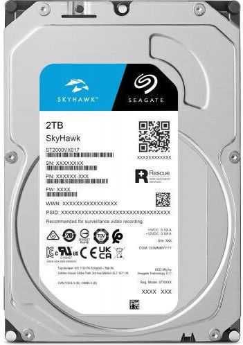 HDD intern Seagate SkyHawk 2TB 5400rpm, SATA3 (ST2000VX017),sigilat