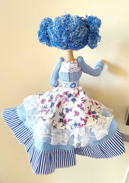 Кукла София. Текстилна мека кукла. ръчна изработка.