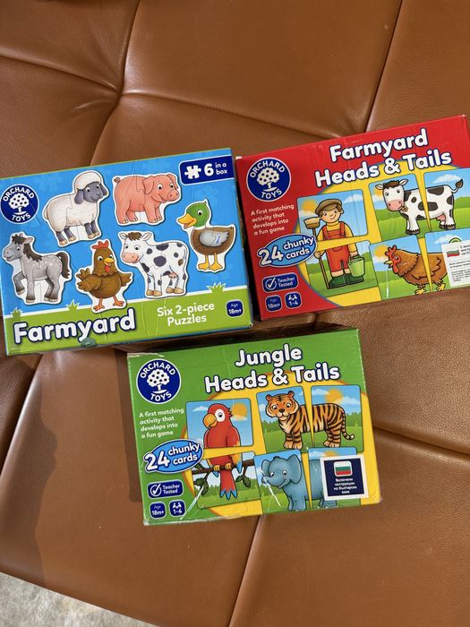 Пъзели за деца от 18 месеца Orchard Toys