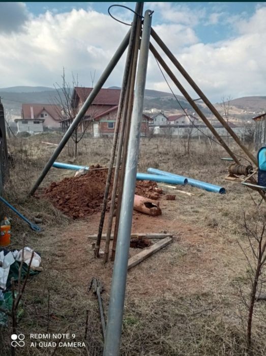 Foraje puțuri de apa