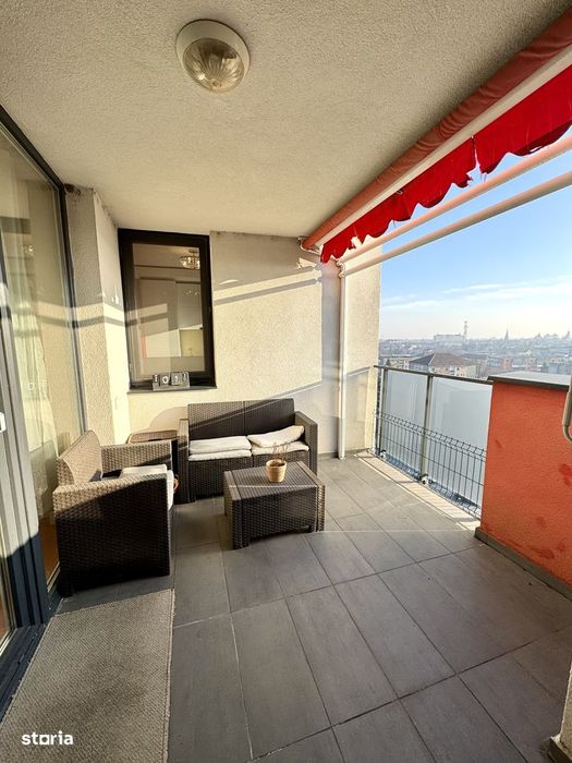 Inchiriez penthouse 3 camere+parcare, ARED-Kaufland