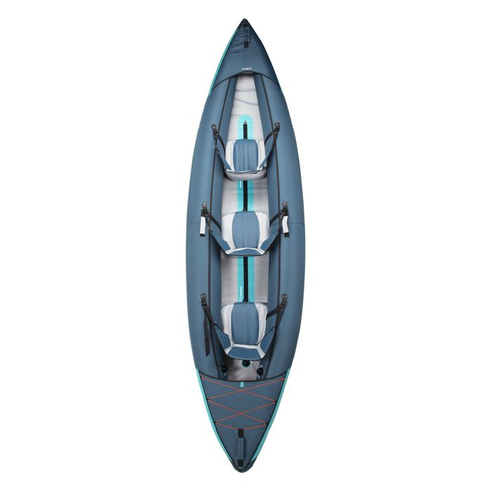 Caiac-canoe gonflabil pentru plimbări 2/3 - produs resigilat Decathlon