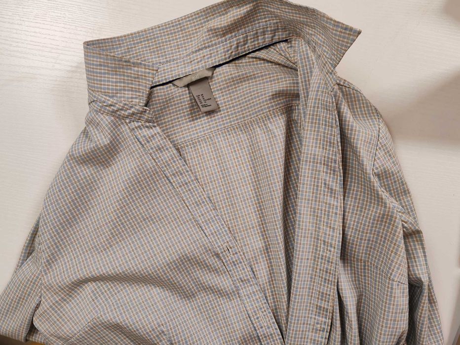 Cămașă regular fit in carouri mici tip gingham sau micro-check - H&M - Mărimea 44