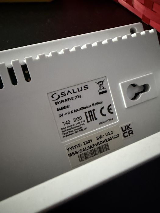 Termostat wireless Salus programabil