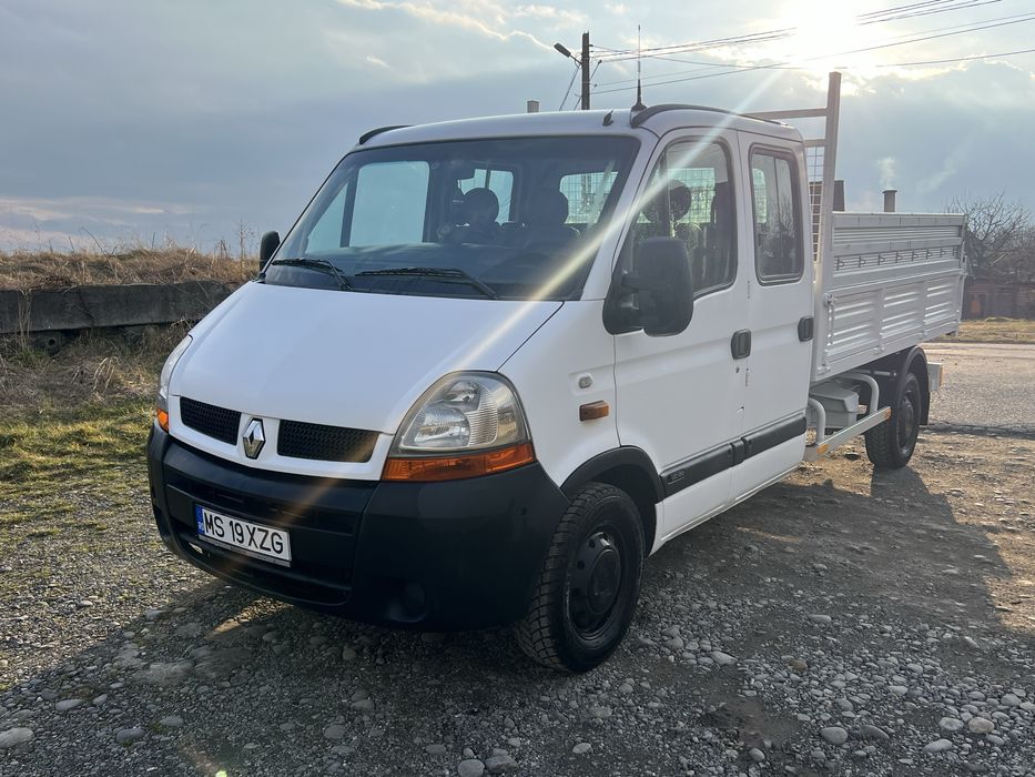 Vand Renault master basculabil 7 locuri 2.5 120 cp