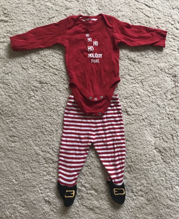 Бебешки дрехи боди долнища жилетка шапки Mothercare 3-6 месеца