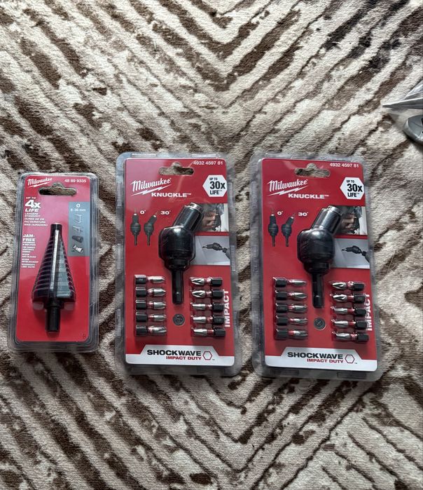 Milwaukee свредло и ъглови овтертки