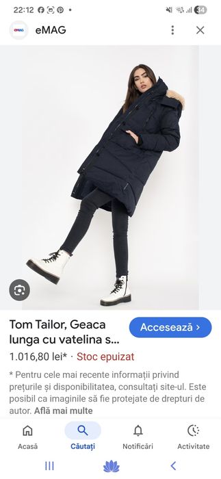 Geacă tom tailor 36,