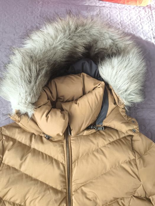 Geaca Zara puf și pene L