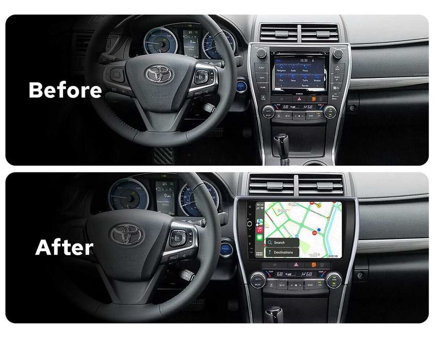 TOYOTA CAMRY 2015/2017 10.1'' андроид навигация, 9130