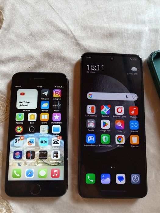 Iphone 8 64 tali redmi not 12 8/256 tali obmen bor
