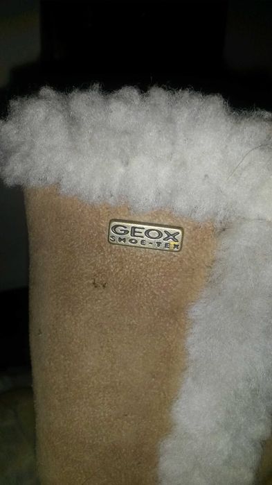 Детски  кожени  ботуши  geox      .