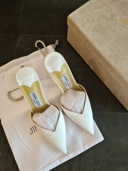 Sandale Jimmy Choo Saeda - satin/ptemium/full pack