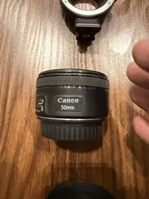 Canon M50, 2ta EF-M va 2ta full-frame obyektiv, speedbooster.