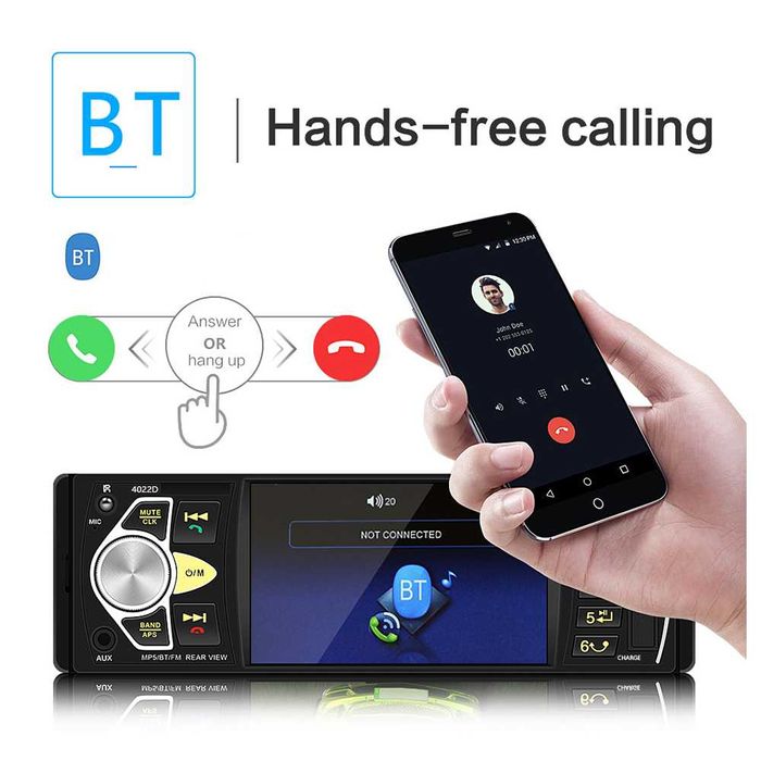 Dvd Auto Mp5 Player 4.1 Radio Bt Telefon Telecomanda
