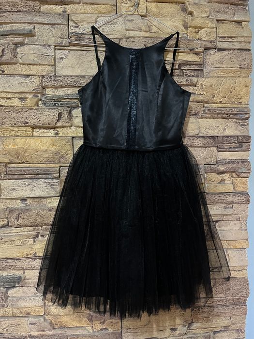 Черна бухнала рокля Junona