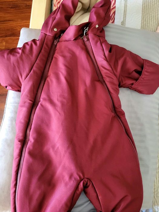 Зимний детский комбинезон