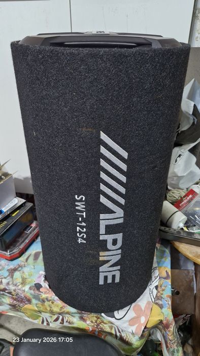 Subwoofer Alpine + Amplificator