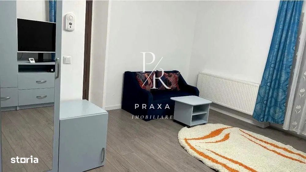 Apartament 1 camera, 32 mp + 2 balcoane,  parcare, mobilat, zona Muzeu
