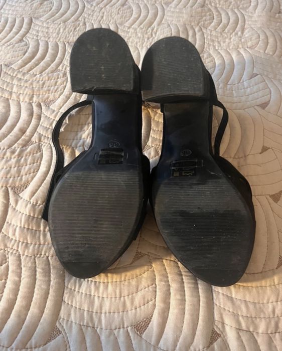 Sandale elegante negre, mărimea 36