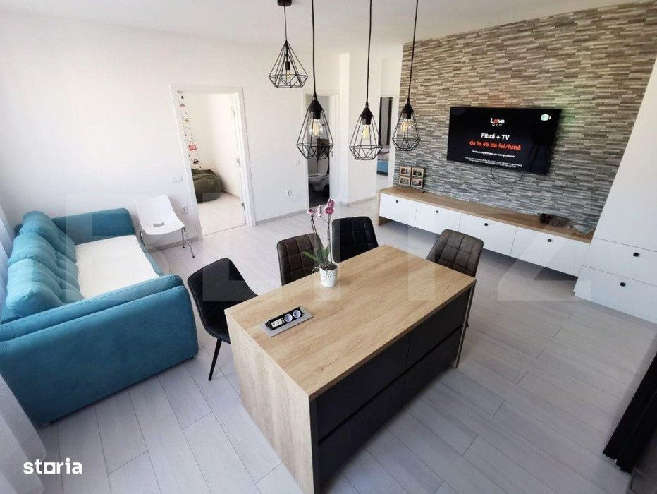 Apartament modern, 3 camere, terasa, parcare subteran, jacuzzi, Zona F — fotografia 3