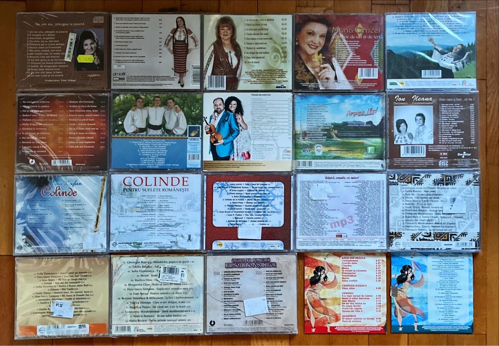Lot CD lautareasca & folclorica: Generic, Vlad, Serban, Tanase