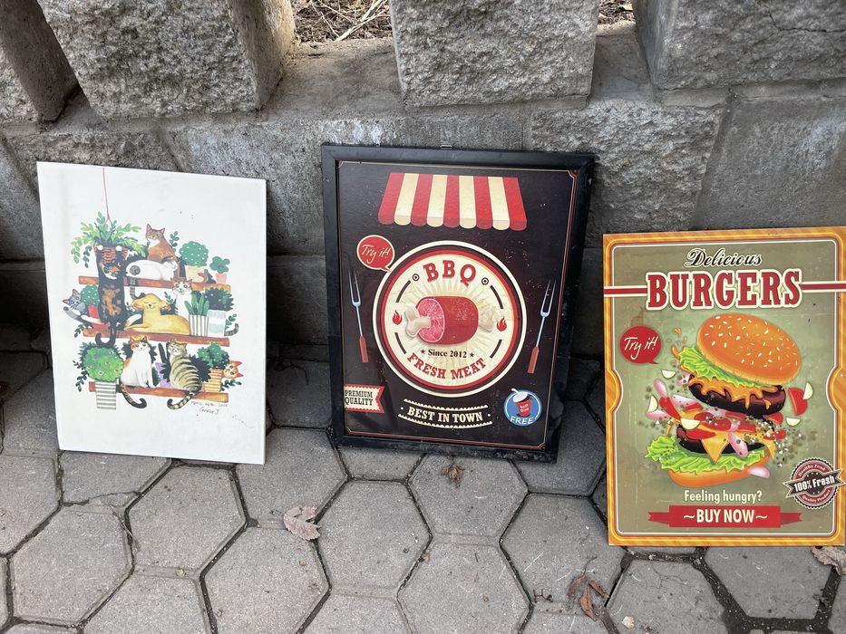 Картины для декора, заполнения стен