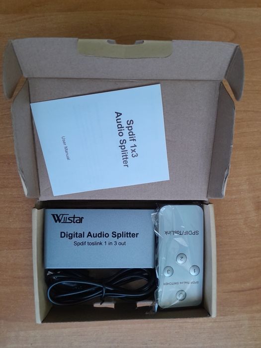 SPDIF 1x3 аудио сплиттер