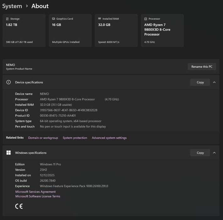 Setup Gaming 2026 Nou