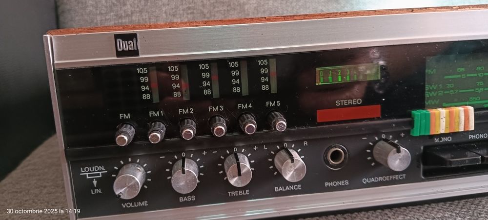 Amplituner Dual CR 60 vintage