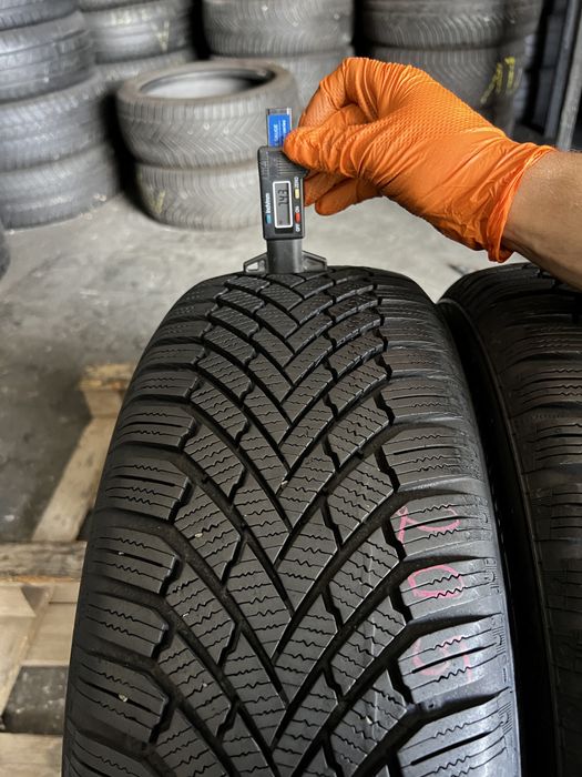 2 anvelope vara 205/55/16 , Continental , 7.4 mm !