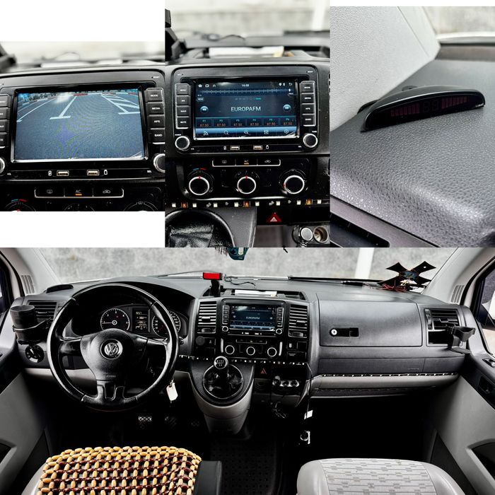 Vw T5 Transporter 5 locuri // Cutie Manuală 5+1 // 2.0 Diesel 140 cp // Navigatie // Clima