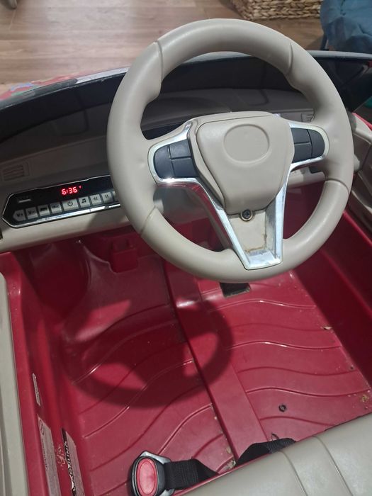 Masina electrica pentru copii LEXUS LC 500 ROSU, 2 motoare