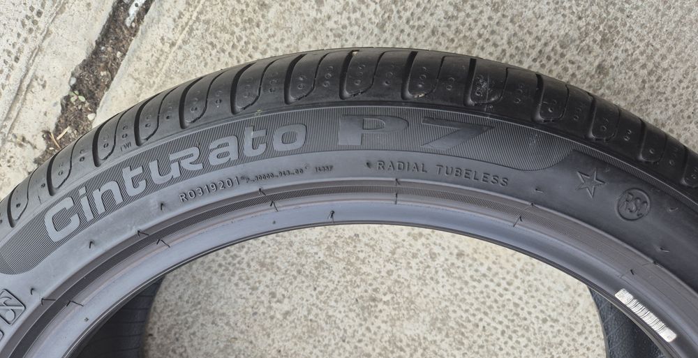 Set 4buc 205/45 R17 88W XL Pirelli Cinturato P7 *BMW RSC RFT vară