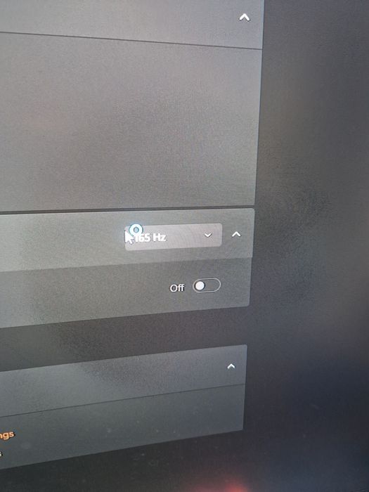 Monitor AOC 165hz cu overclock