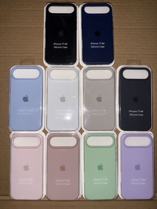 Husa iPhone color silicon sau transparenta 17 Pro Max 17 Pro 17 Air 17