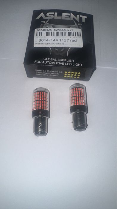 Lumini led rosu , lampa spate stop bay15d ba15s