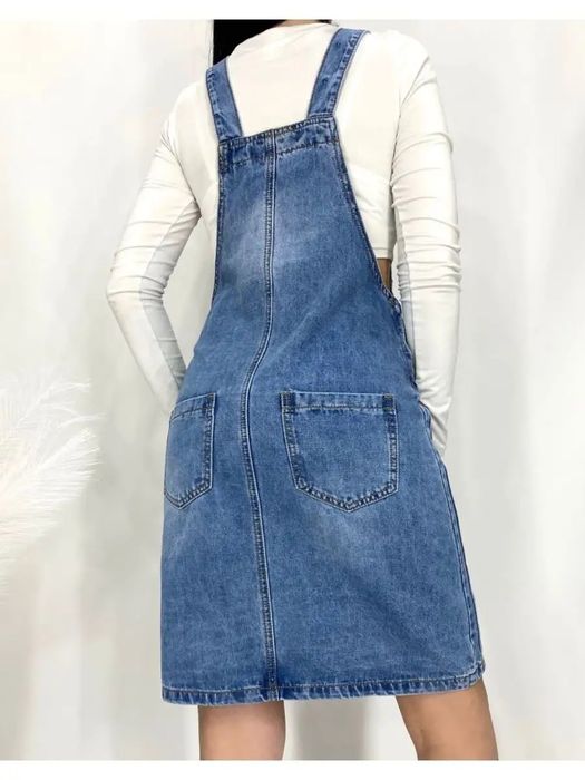 Сарафан женский джинсовый