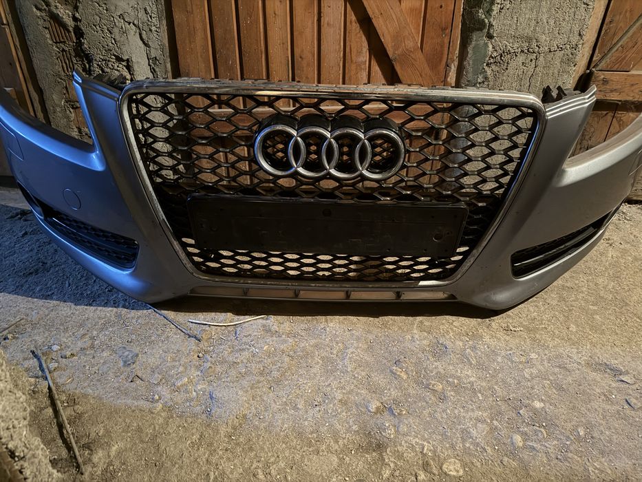 Audi A5 предна броня + решетка тип “пчела” (Коментар по цената)