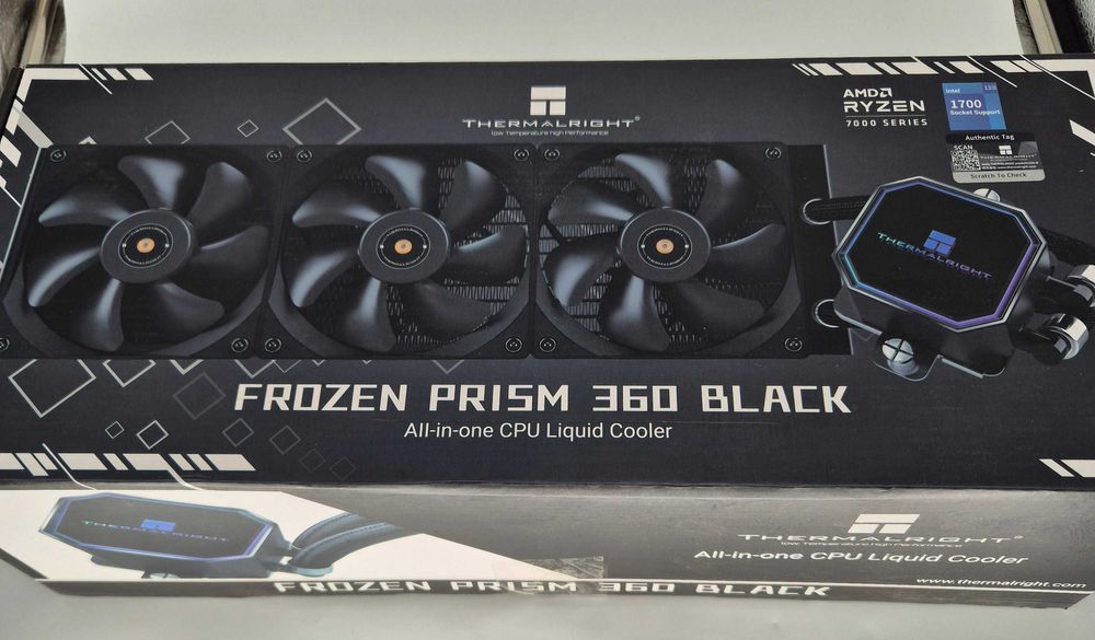 Cooler Lichid Thermalright Frozen Prism 360 Black NEMONTAT - Grad E