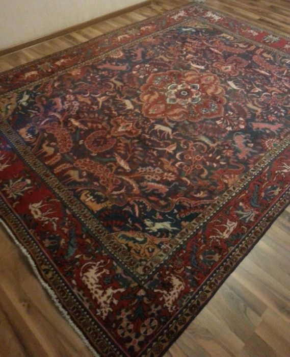 Антикварный, Персидский ручной ковёр, 1930-40гг. Дерево Жизни