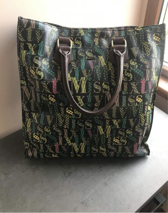 Пътна чанта HM h&m, дамска кожена чанта miss sixty