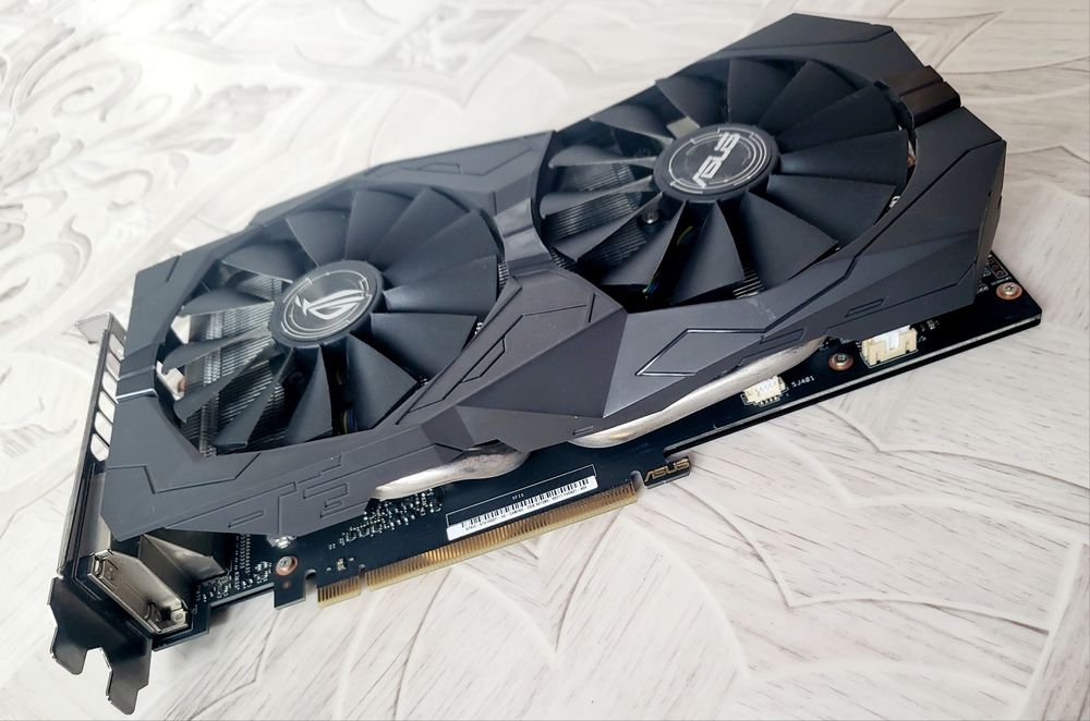 Видеокарта Asus GeForce GTX 1050TI Strix Gaming 4Gb 128bit GDDR5 (STRI