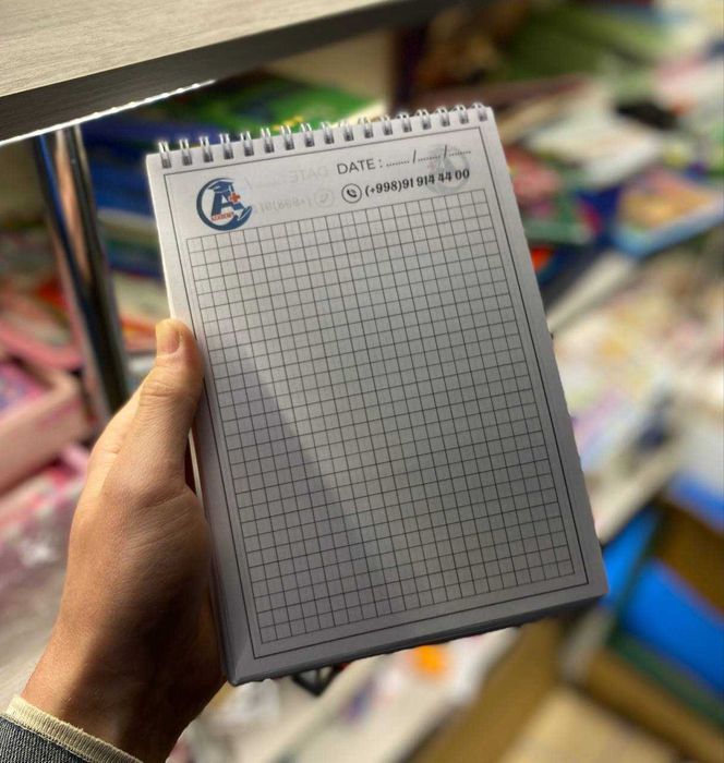 Blaknot logotip bilan