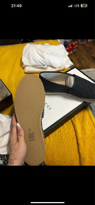 Espadrile gucci originale