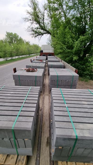Тротуарный бордюр 1000х200х80, поребрик