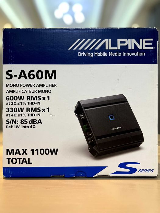 Моноусилитель Alpine S-A60M